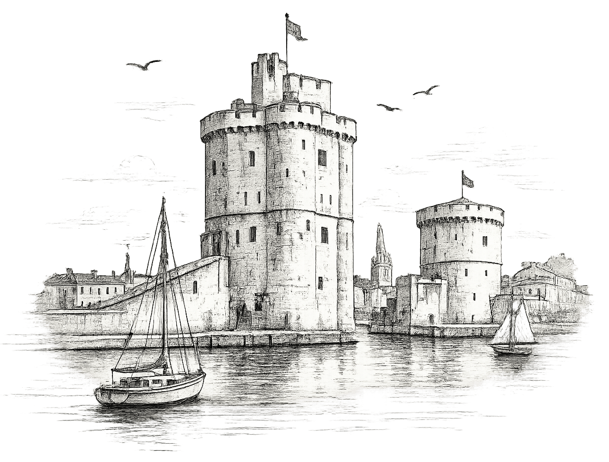 Illustration de La Rochelle